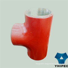 Carbon Steel Butt Welding Pipe Fittings Tee with CE